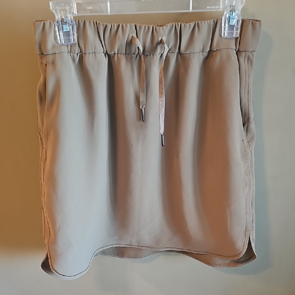Lululemon Athletica Tan Mini Skirt